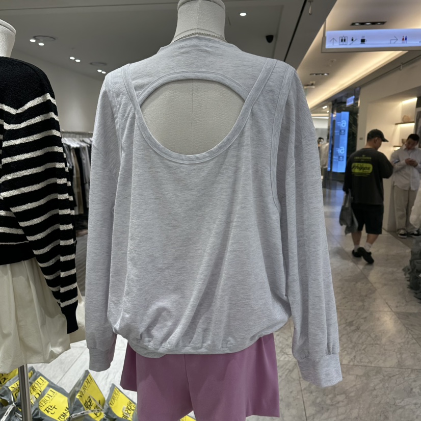 NEROLI 36韓國代購女裝新品26春夏休閑熱賣推薦職業長袖T恤NEROLI 36長袖T恤