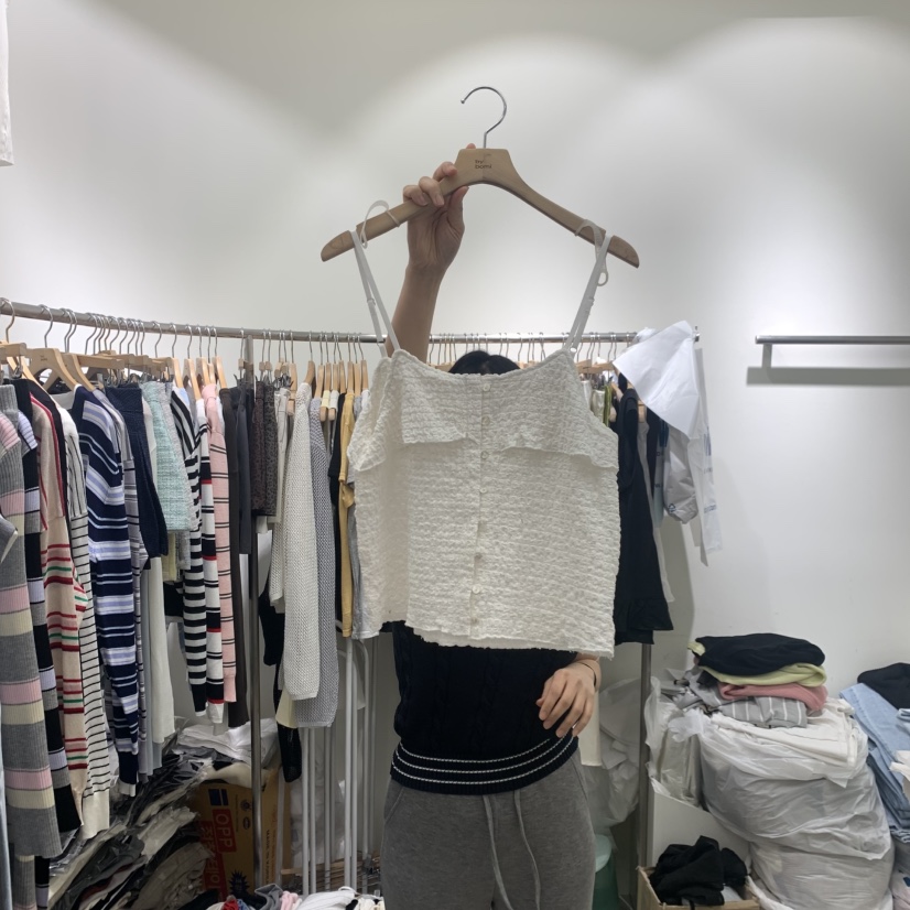 BY BOMI韓國直郵女裝新品推薦時尚職業休閑人氣吊帶背心BY BOMI吊帶/背心圖色1