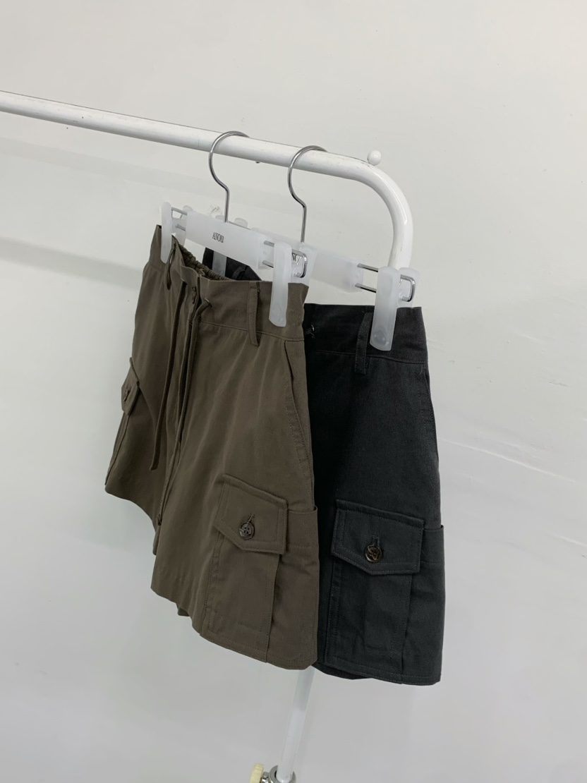 ANOU韓國直郵女士新款人氣時尚推薦職業熱賣休閑短褲工裝ANOU短褲