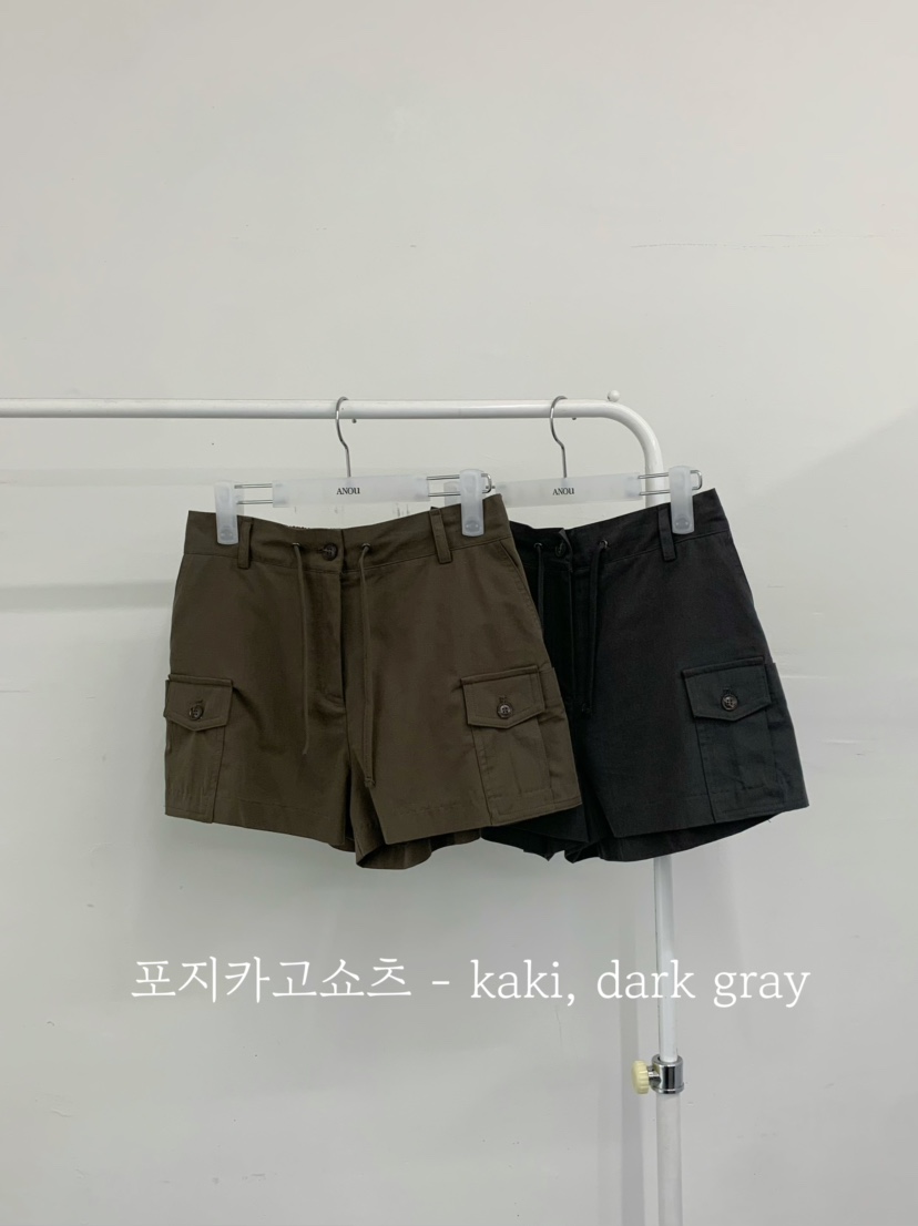 ANOU韓國直郵女士新款人氣時尚推薦職業熱賣休閑短褲工裝ANOU短褲