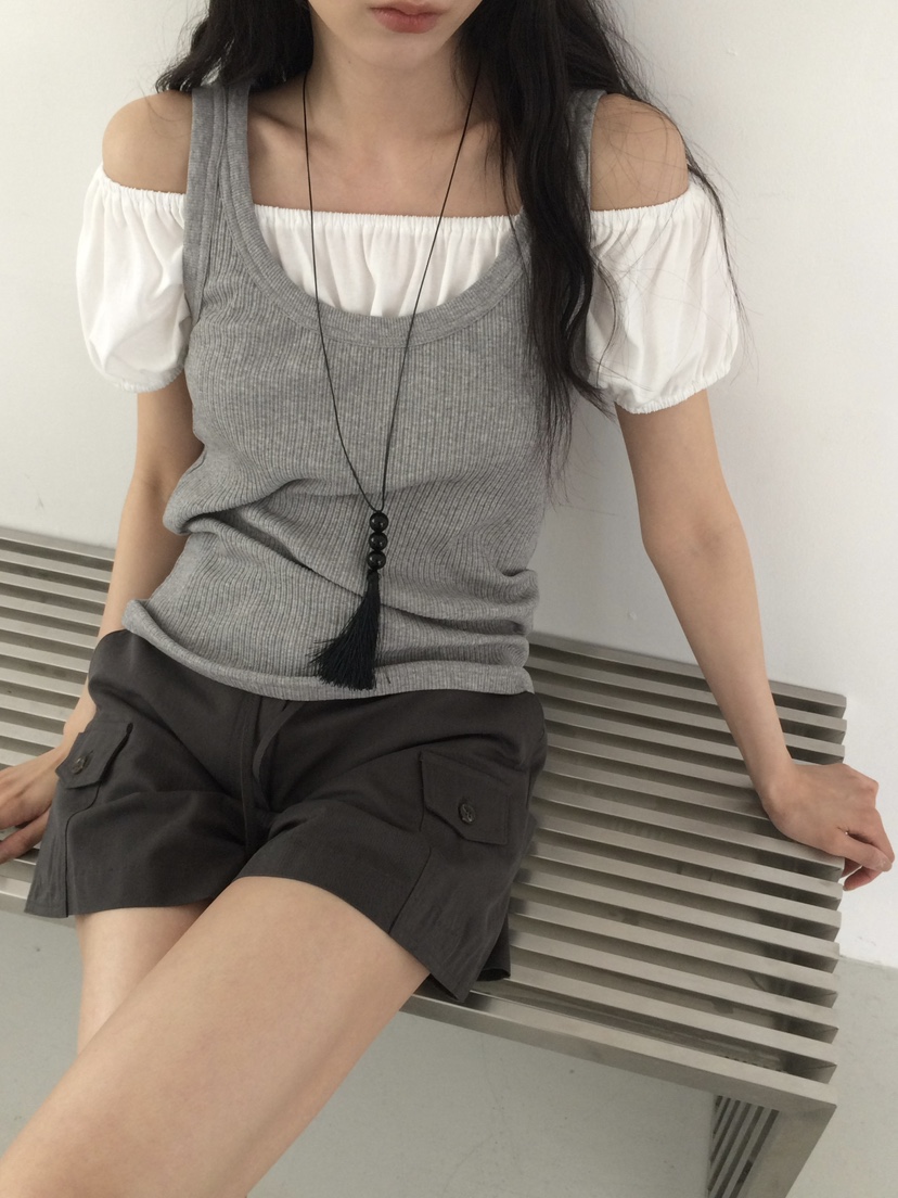 ANOU韓國直郵女士新款人氣時尚推薦職業熱賣休閑短褲工裝ANOU短褲