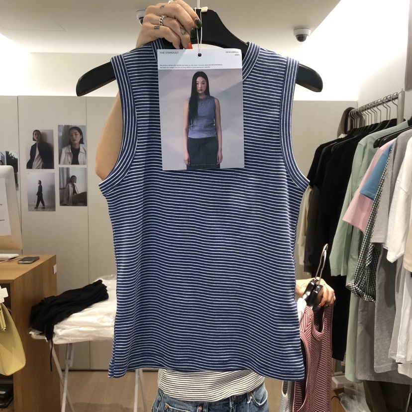 THE STARDUST韓國直郵實拍女士新品推薦職業熱賣吊帶背心THE STARDUST吊帶/背心圖色2