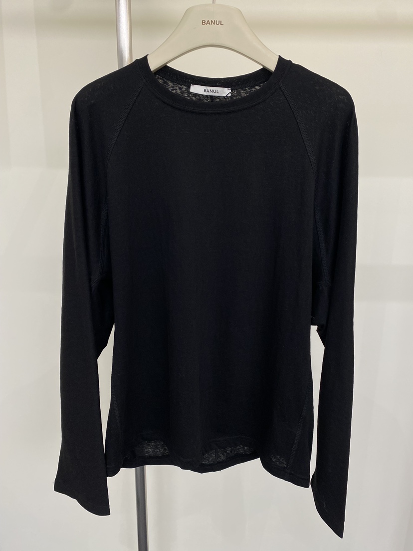 BANUL韓國直郵女裝新品人氣26春夏熱賣推薦職業休閑長袖T恤BANUL長袖T恤圖色3