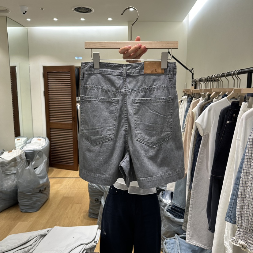 GILLI韓國直郵女士新款休閑時尚26春夏職業人氣推薦熱賣短褲GILLI短褲