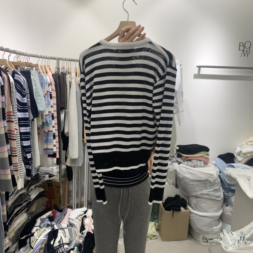 BY BOMI韓國代購女裝新品休閑熱賣人氣26春夏推薦針織衫BY BOMI針織衫