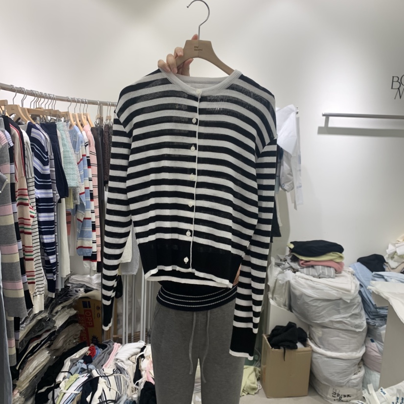 BY BOMI韓國代購女裝新品休閑熱賣人氣26春夏推薦針織衫BY BOMI針織衫圖色1