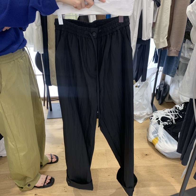 FLAT韓國東大門直郵女裝新款時尚26春夏職業休閑熱賣休閑褲FLAT休閑褲圖色2