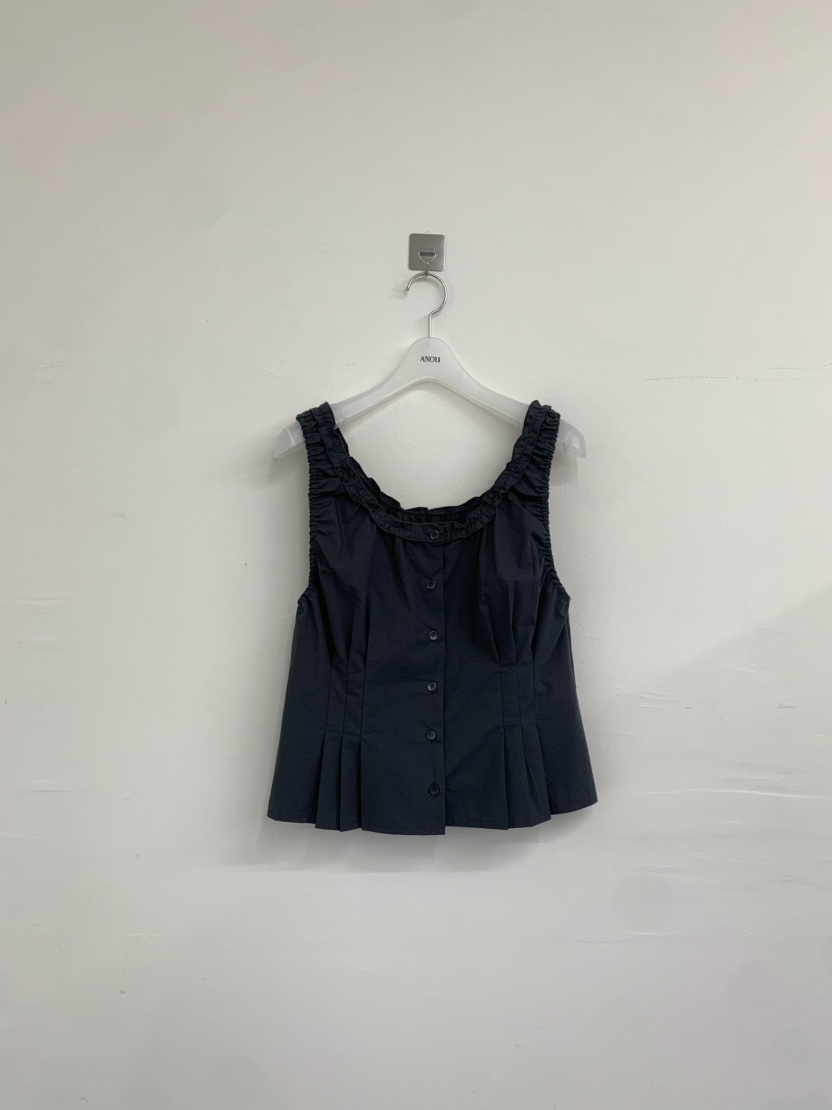 ANOU韓國直郵女裝新品熱賣休閑職業時尚推薦人氣吊帶背心ANOU吊帶/背心圖色2