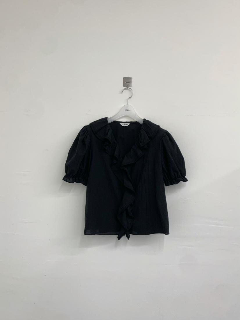 ANOU韓國直郵實拍女裝新品26春夏推薦職業熱賣襯衫蕾絲衫ANOU襯衫/蕾絲衫圖色2