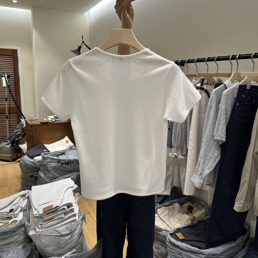 GILLI韓國直郵女士新品推薦時尚熱賣人氣職業26春夏休閑T恤GILLIT恤