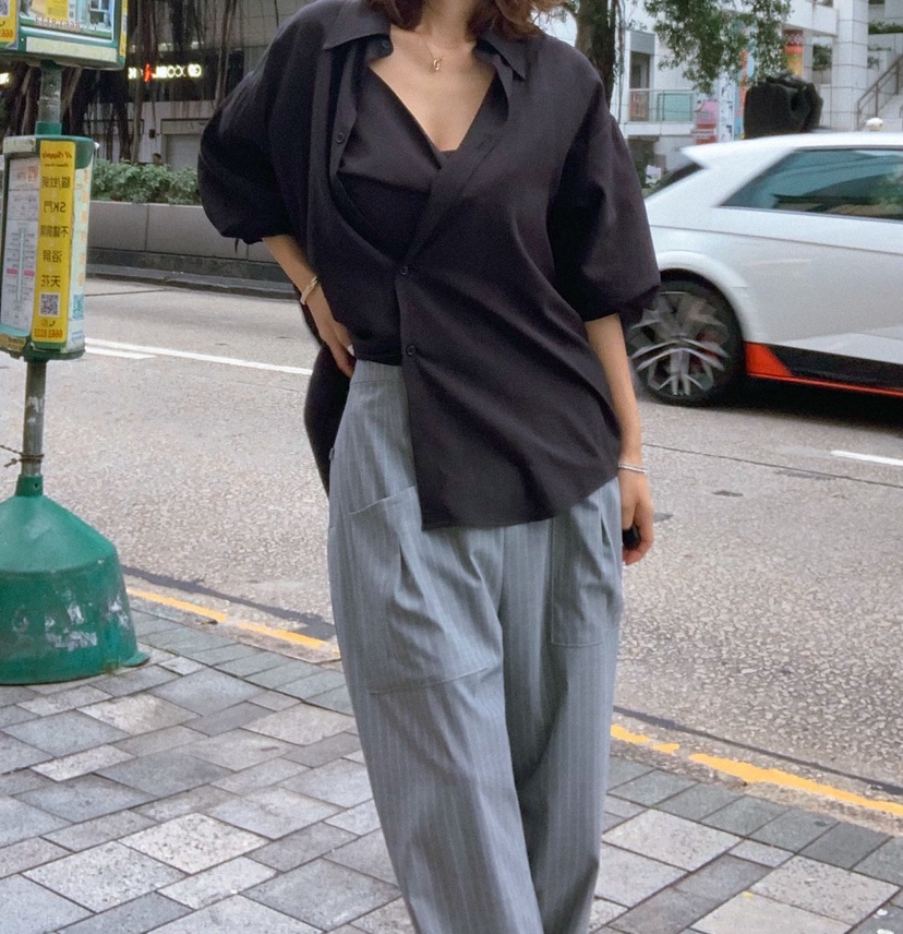 PARIS MATCH東大門實拍女士新品時尚26春夏襯衫蕾絲衫套裝PARIS MATCH襯衫/蕾絲衫圖色3