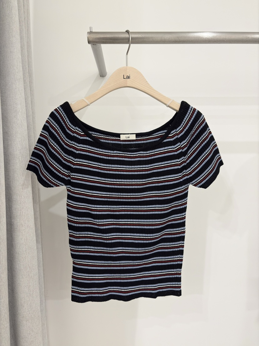 LAI韓國直郵女士新品熱賣人氣休閑26春夏時尚推薦職業T恤LaiT恤圖色3