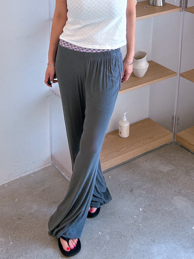 PARIS MATCH東大門代購女士新款26春夏真品時尚推薦休閑褲PARIS MATCH休閑褲圖色1