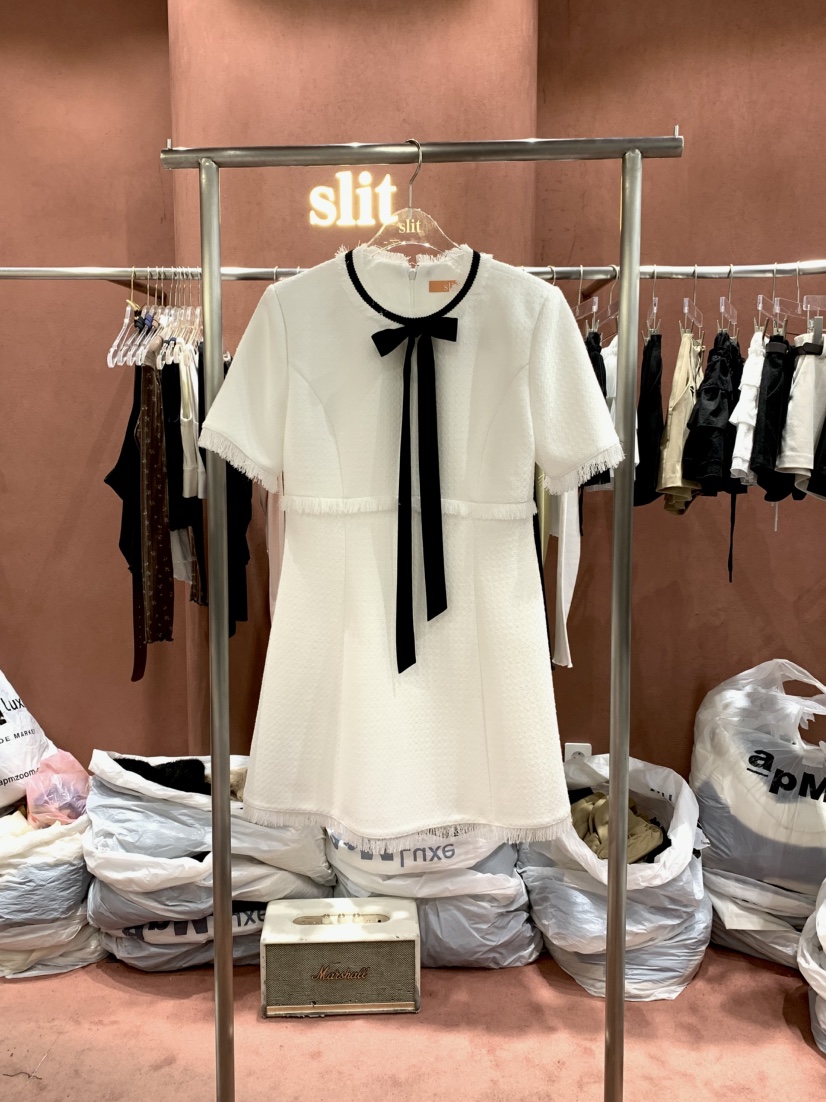 SLIT東大門代購女裝新品26春夏真品職業休閑時尚熱賣連衣裙SLIT連衣裙圖色1