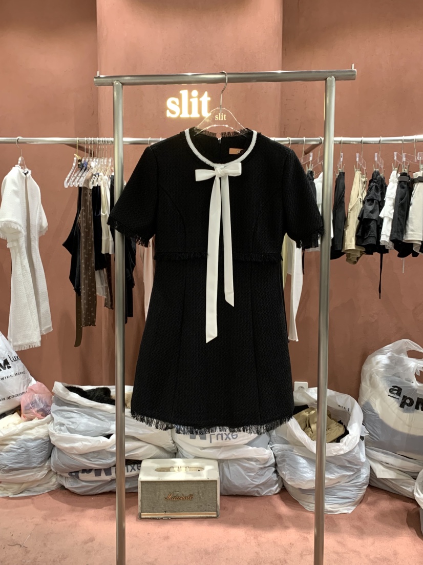 SLIT東大門代購女裝新品26春夏真品職業休閑時尚熱賣連衣裙SLIT連衣裙圖色2