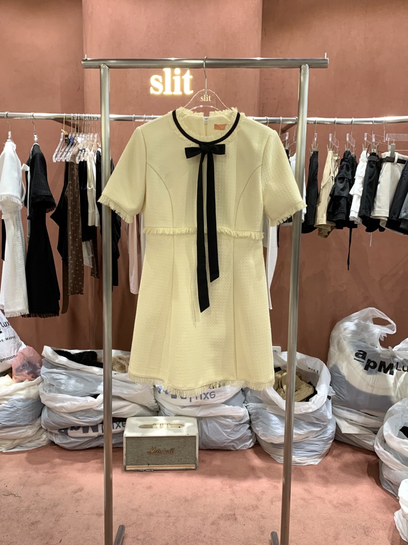 SLIT東大門代購女裝新品26春夏真品職業休閑時尚熱賣連衣裙SLIT連衣裙圖色3