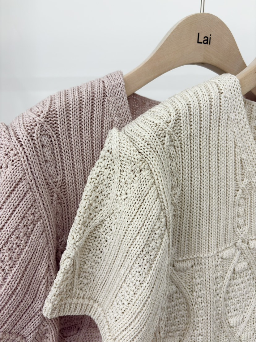 LAI韓國直郵女裝新品人氣休閑推薦時尚熱賣26春夏職業針織衫Lai針織衫