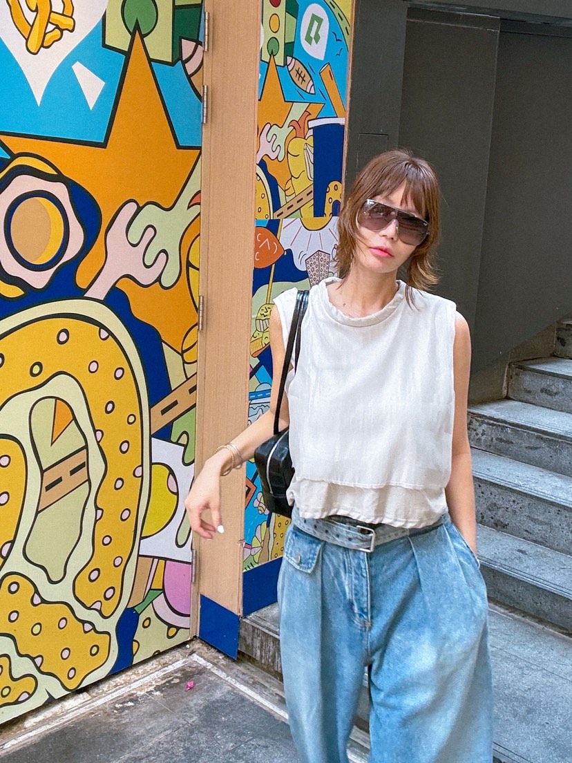 PARIS MATCH東大門實拍女裝新款人氣時尚休閑熱賣牛仔褲PARIS MATCH牛仔褲