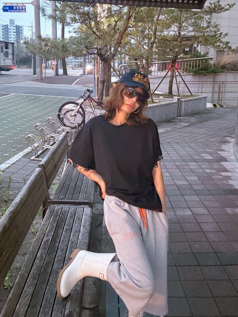 PARIS MATCH東大門直郵女士新款職業人氣26春夏時尚真品T恤PARIS MATCHT恤圖色1