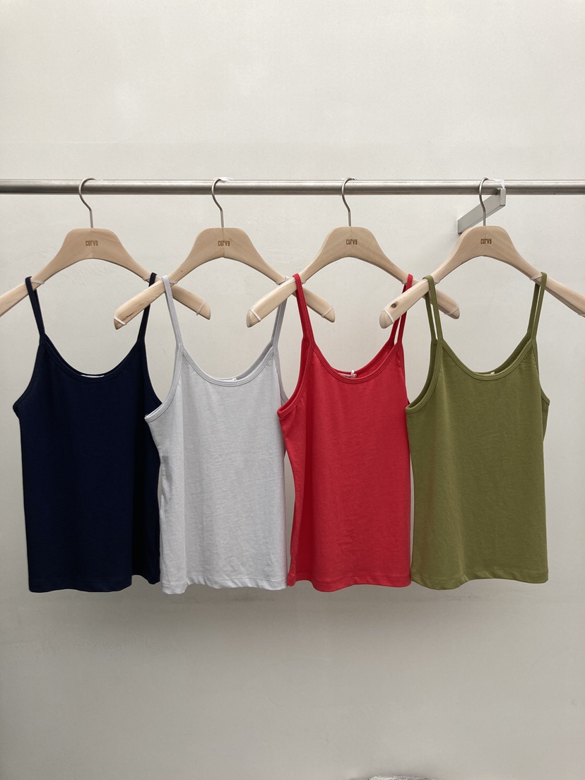 CURVY東大門實拍女裝新款時尚熱賣休閑26春夏真品吊帶背心CURVY吊帶/背心
