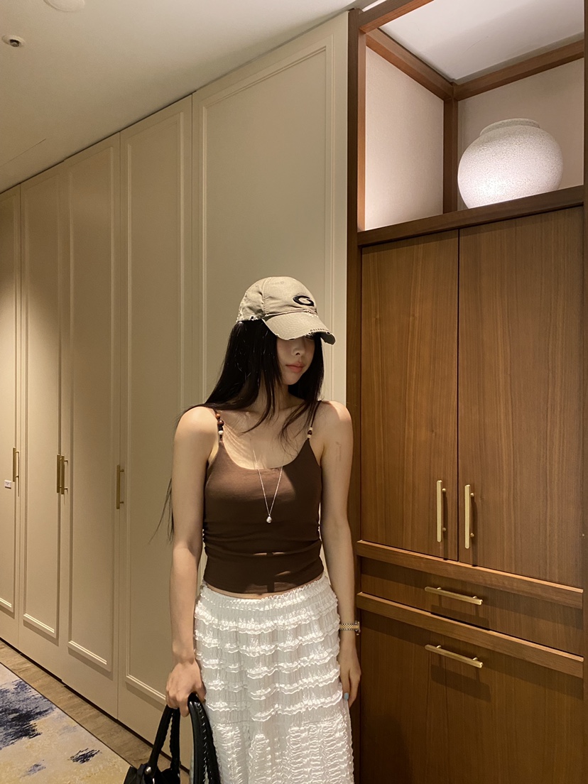 FOUREIGHT東大門代購女士新品時尚真品人氣熱賣職業吊帶背心FOUR EIGHT吊帶/背心