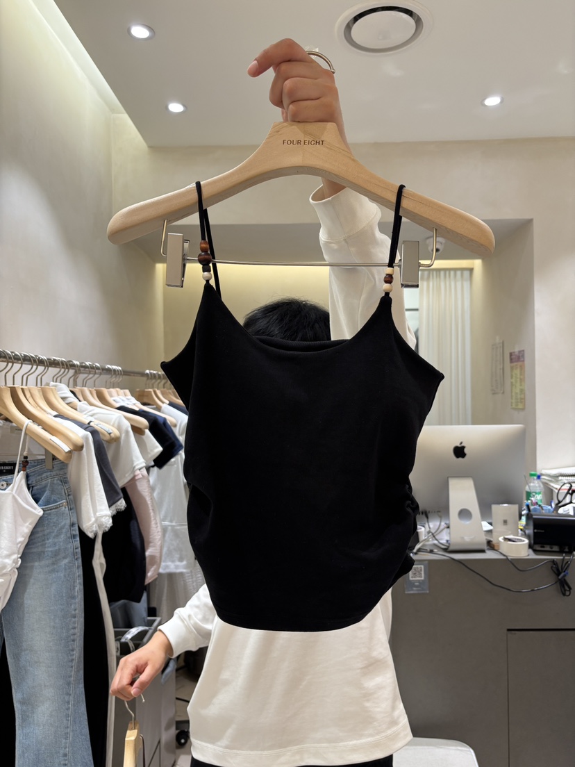 FOUREIGHT東大門代購女士新品時尚真品人氣熱賣職業吊帶背心FOUR EIGHT吊帶/背心圖色3