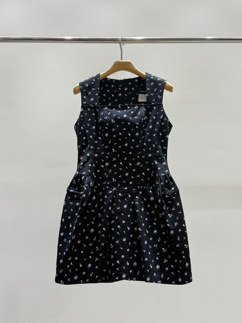 STAGE韓國代購女士新款真品時尚26春夏休閑推薦熱賣連衣裙STAGE連衣裙