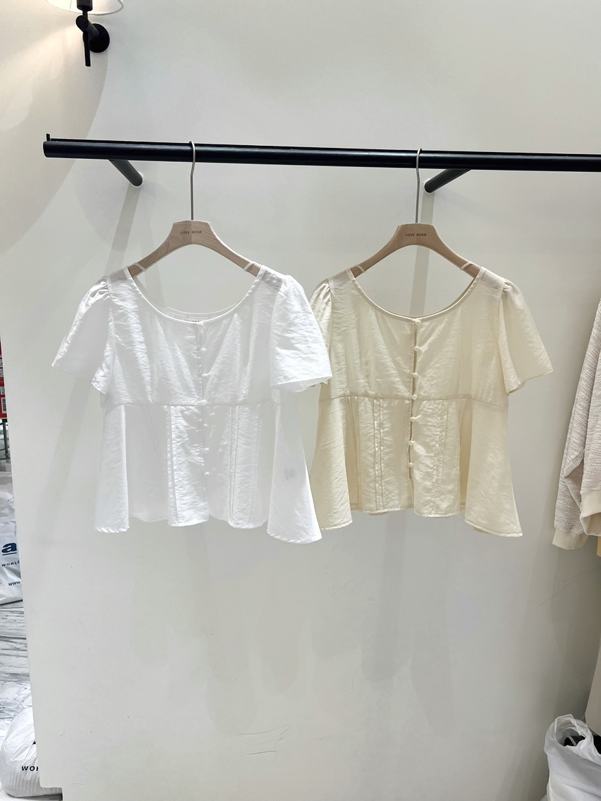 LOVE ROSIE東大門實拍女裝新品職業休閑熱賣時尚襯衫蕾絲衫LOVE ROSIE襯衫/蕾絲衫