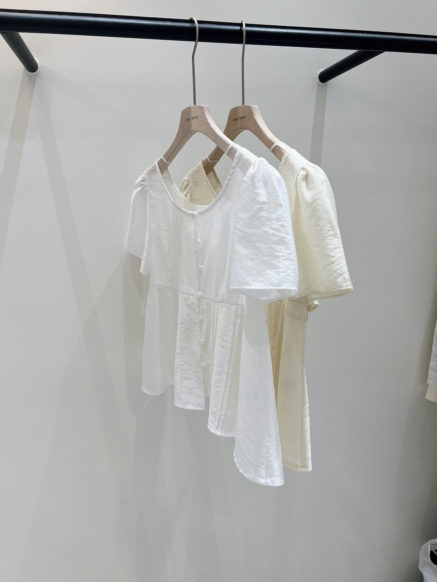 LOVE ROSIE東大門實拍女裝新品職業休閑熱賣時尚襯衫蕾絲衫LOVE ROSIE襯衫/蕾絲衫