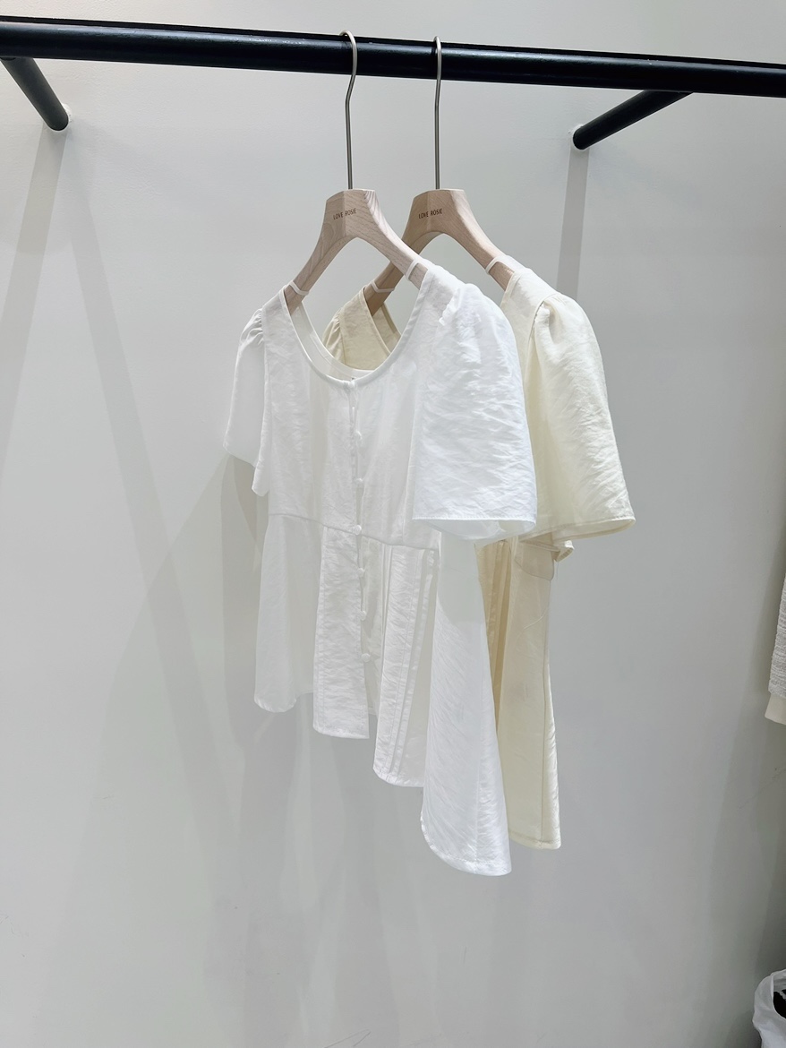 LOVE ROSIE東大門實拍女裝新品職業休閑熱賣時尚襯衫蕾絲衫LOVE ROSIE襯衫/蕾絲衫