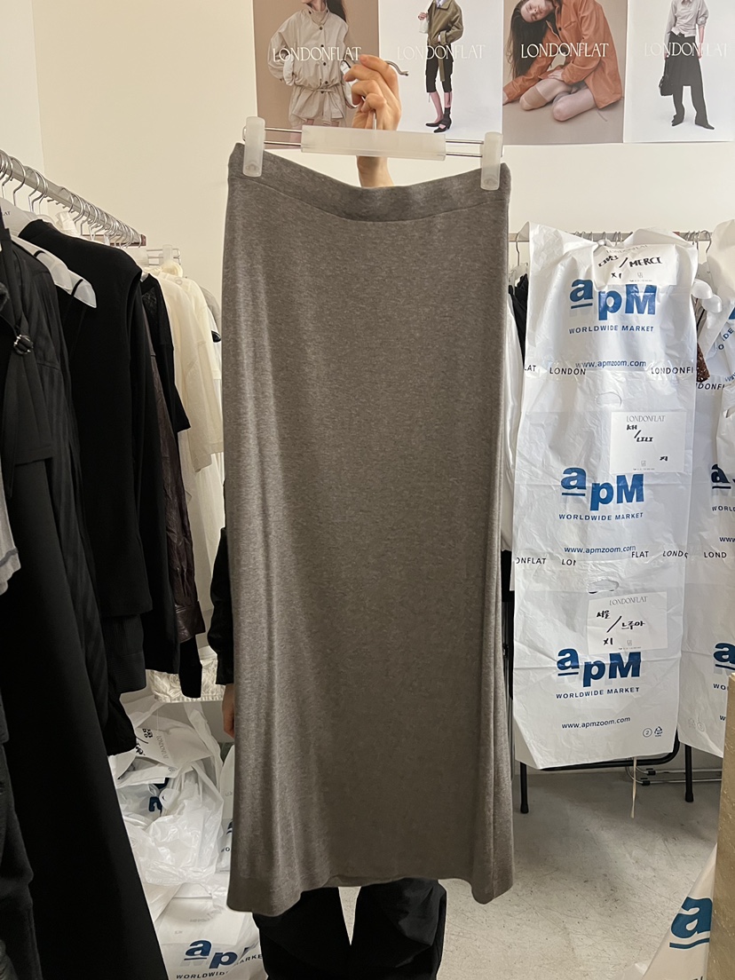 LONDON FLAT韓國直郵女士新品職業時尚人氣休閑長裙天絲LONDON FLAT長裙