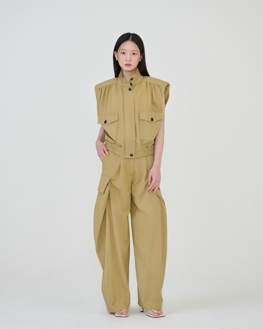 STAGE韓國直郵女裝新款時尚休閑26春夏職業熱賣真品人氣馬甲STAGE馬甲