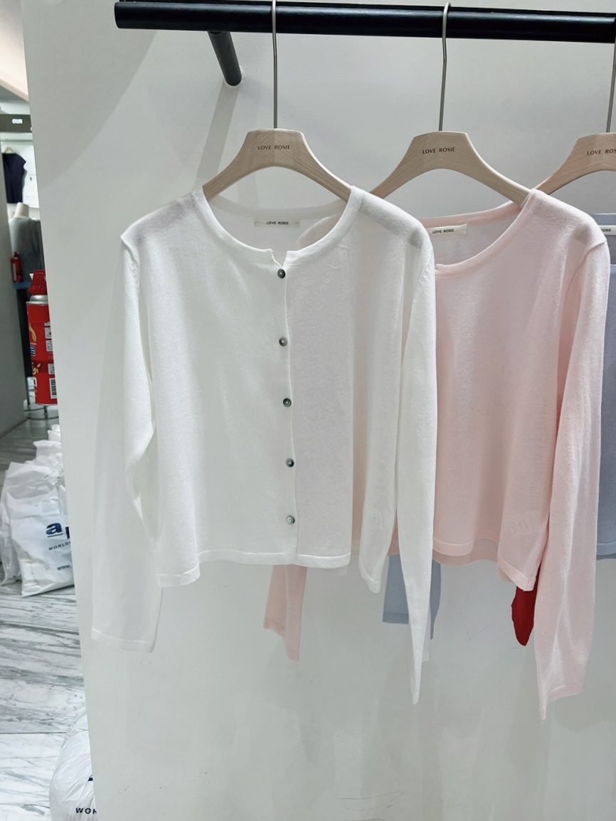 LOVE ROSIE韓國直郵女裝新品人氣職業時尚26春夏針織衫開衫LOVE ROSIE針織衫