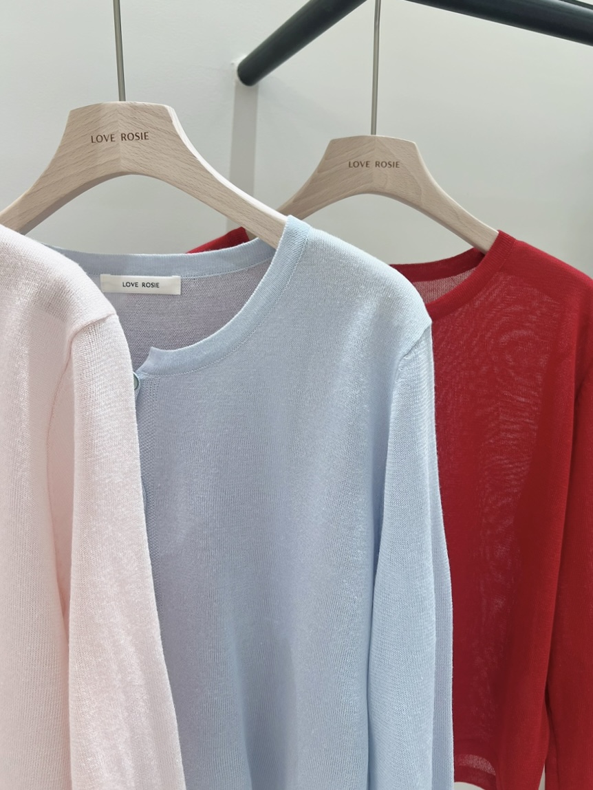 LOVE ROSIE韓國直郵女裝新品人氣職業時尚26春夏針織衫開衫LOVE ROSIE針織衫