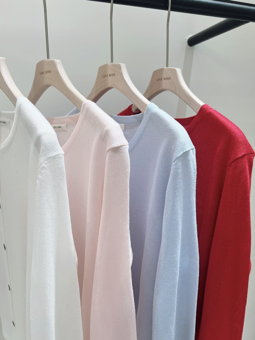 LOVE ROSIE韓國直郵女裝新品人氣職業時尚26春夏針織衫開衫LOVE ROSIE針織衫