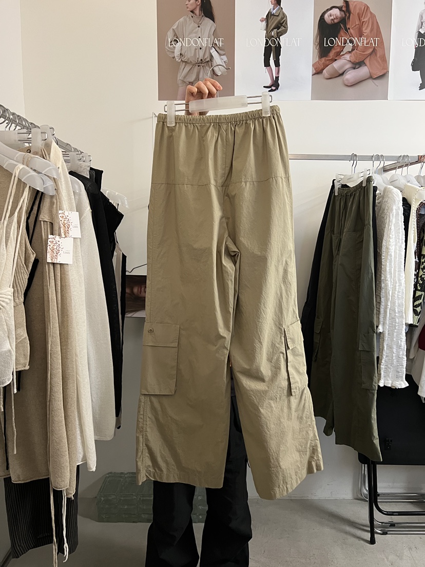 LONDON FLAT東大門實拍女士新品真品人氣職業休閑褲工裝褲LONDON FLAT休閑褲