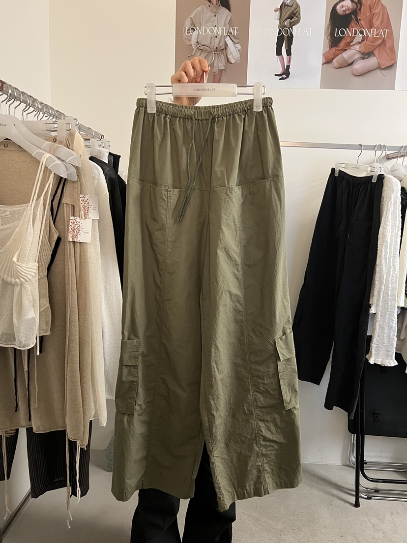 LONDON FLAT東大門實拍女士新品真品人氣職業休閑褲工裝褲LONDON FLAT休閑褲圖色2