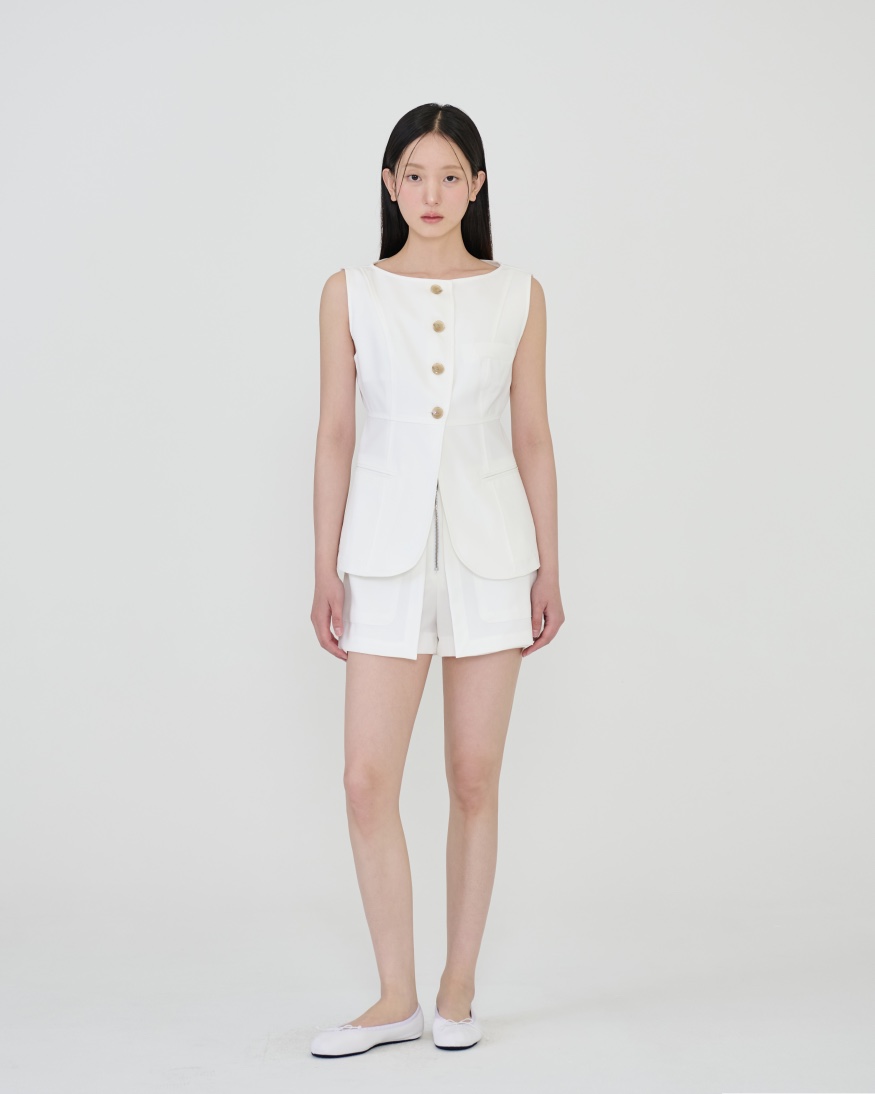 STAGE東大門代購女裝新款休閑真品人氣26春夏時尚短褲拉鏈STAGE短褲