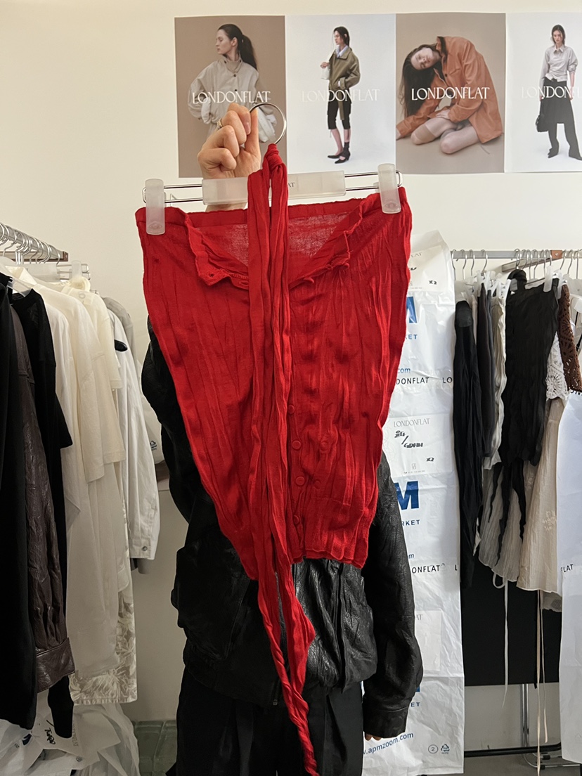 LONDON FLAT東大門實拍女士新品熱賣時尚吊帶背心含脖帶LONDON FLAT吊帶/背心圖色2