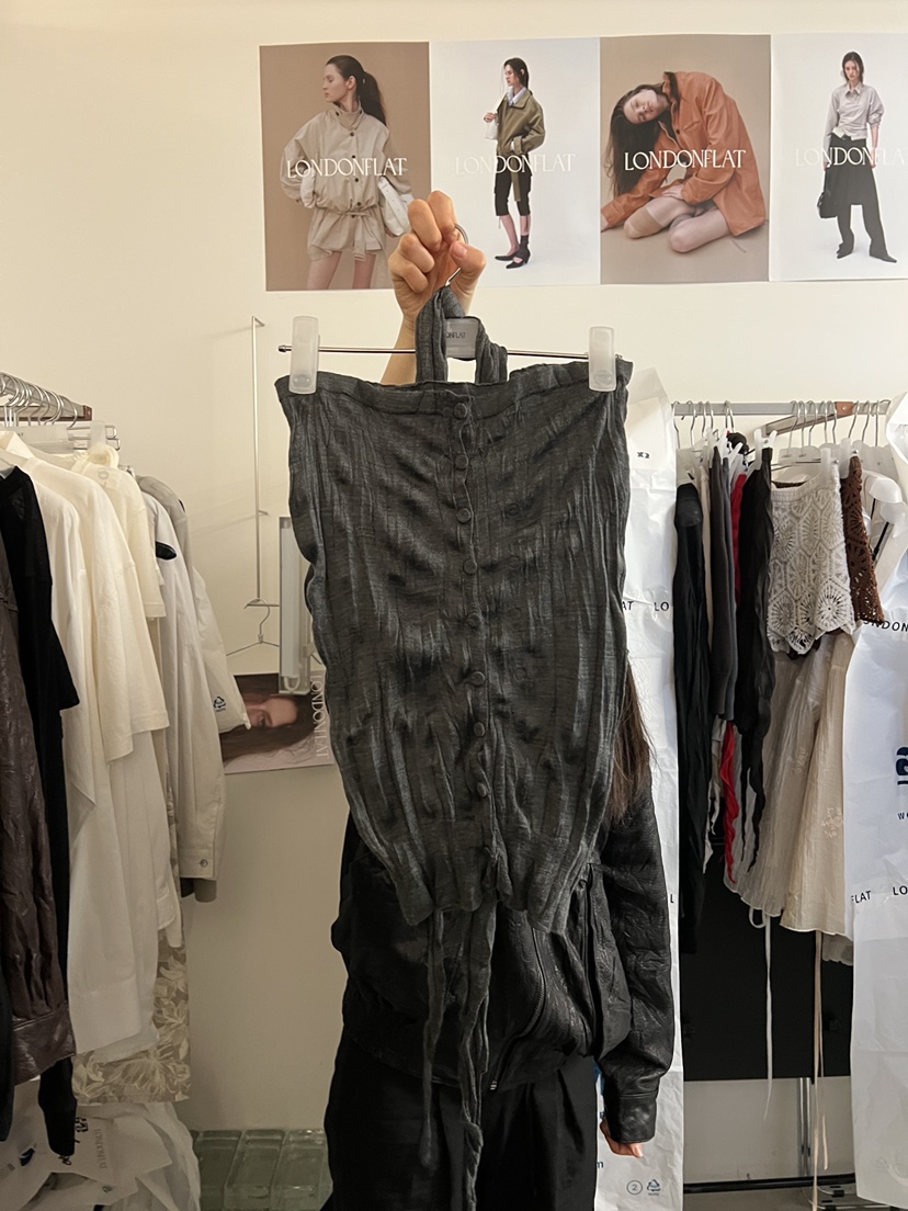 LONDON FLAT東大門實拍女士新品熱賣時尚吊帶背心含脖帶LONDON FLAT吊帶/背心圖色3