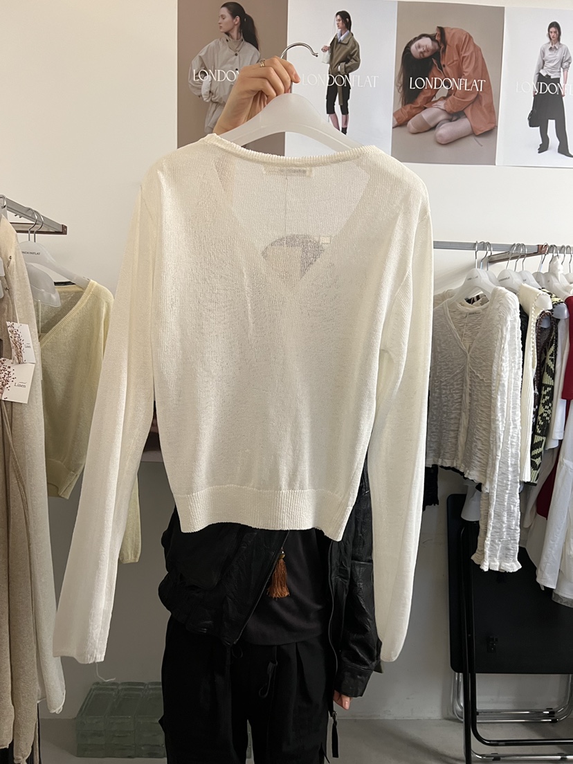 LONDON FLAT東大門實拍女士新品推薦人氣針織衫羊毛衫開襟LONDON FLAT針織衫