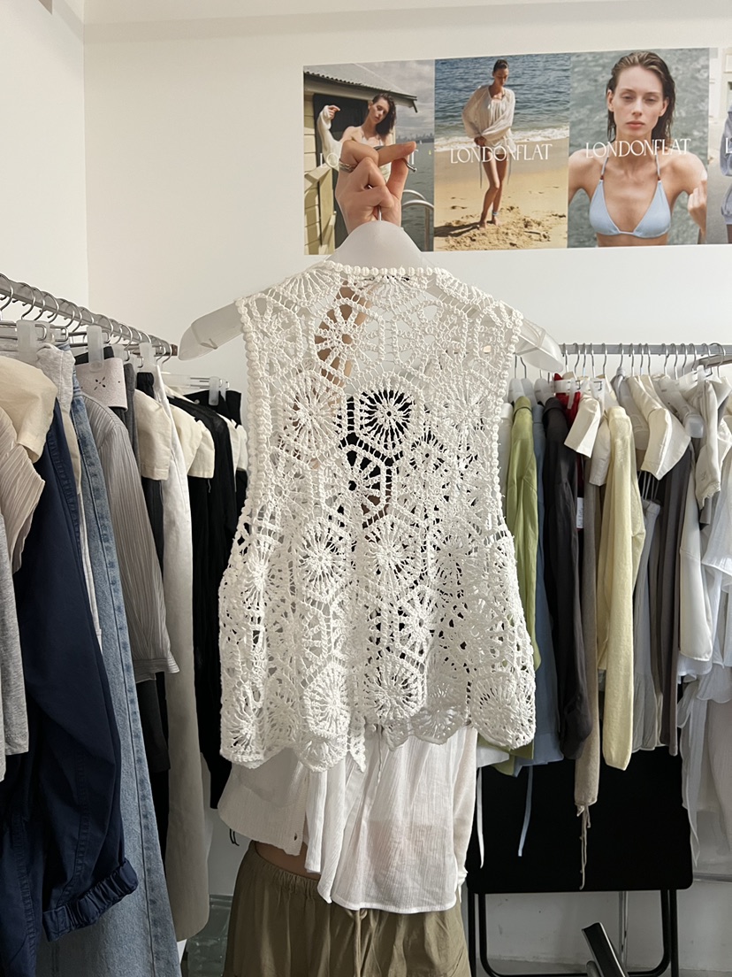 LONDON FLAT韓國代購女士新款休閑推薦真品時尚26春夏馬甲LONDON FLAT馬甲