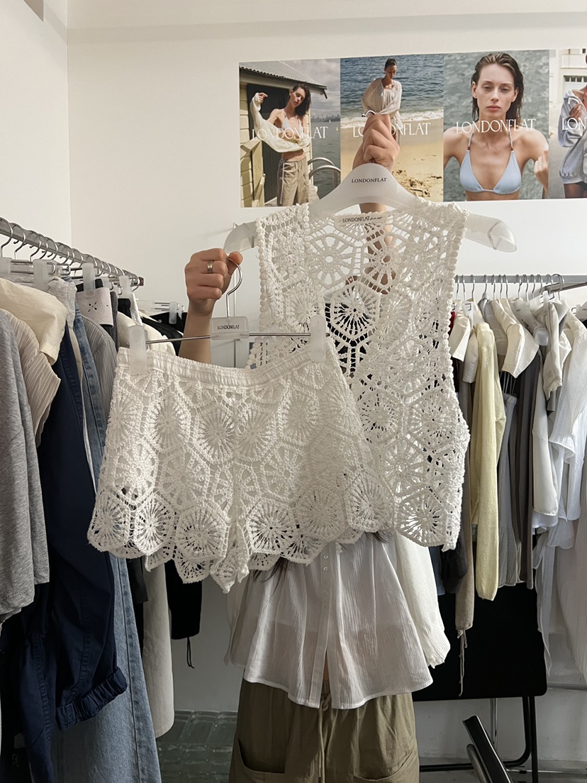 LONDON FLAT韓國代購女士新款休閑推薦真品時尚26春夏馬甲LONDON FLAT馬甲