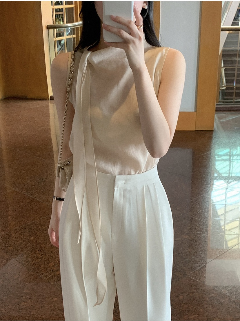 FRILL-T/DADA東大門實拍女裝新品時尚26春夏休閑吊帶背心FRILL-T/DADA吊帶/背心