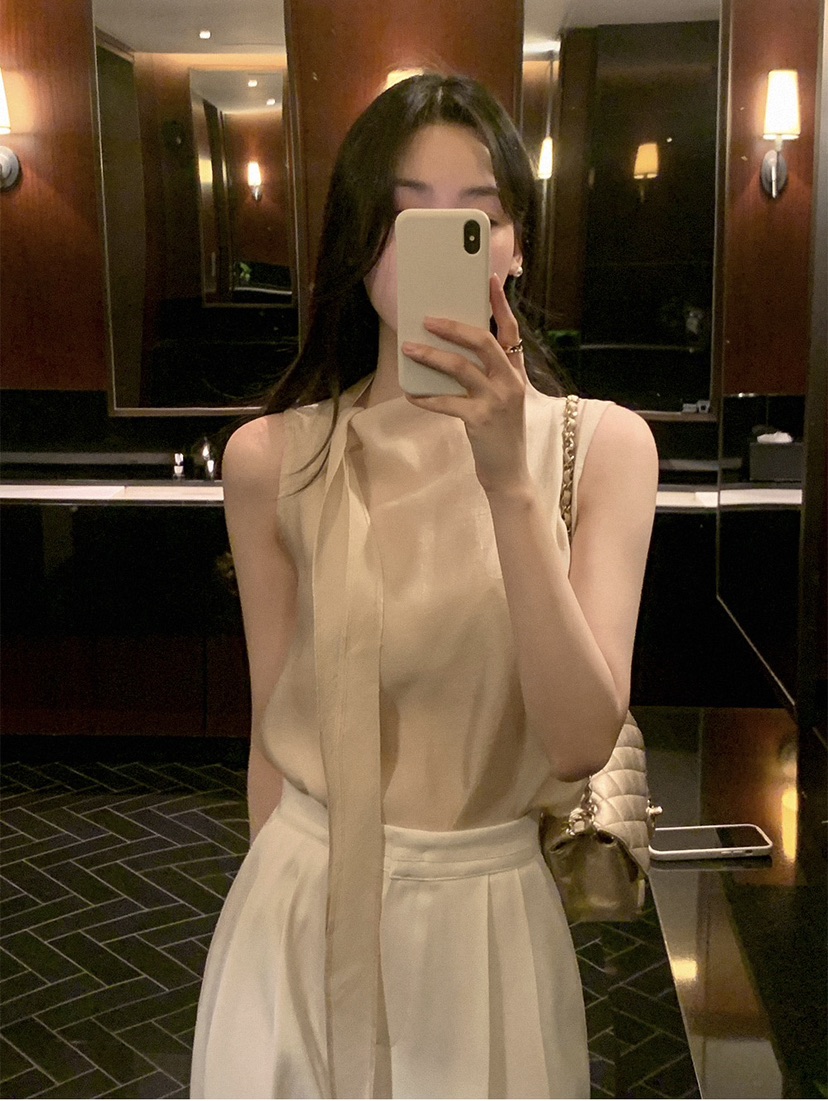 FRILL-T/DADA東大門實拍女裝新品時尚26春夏休閑吊帶背心FRILL-T/DADA吊帶/背心