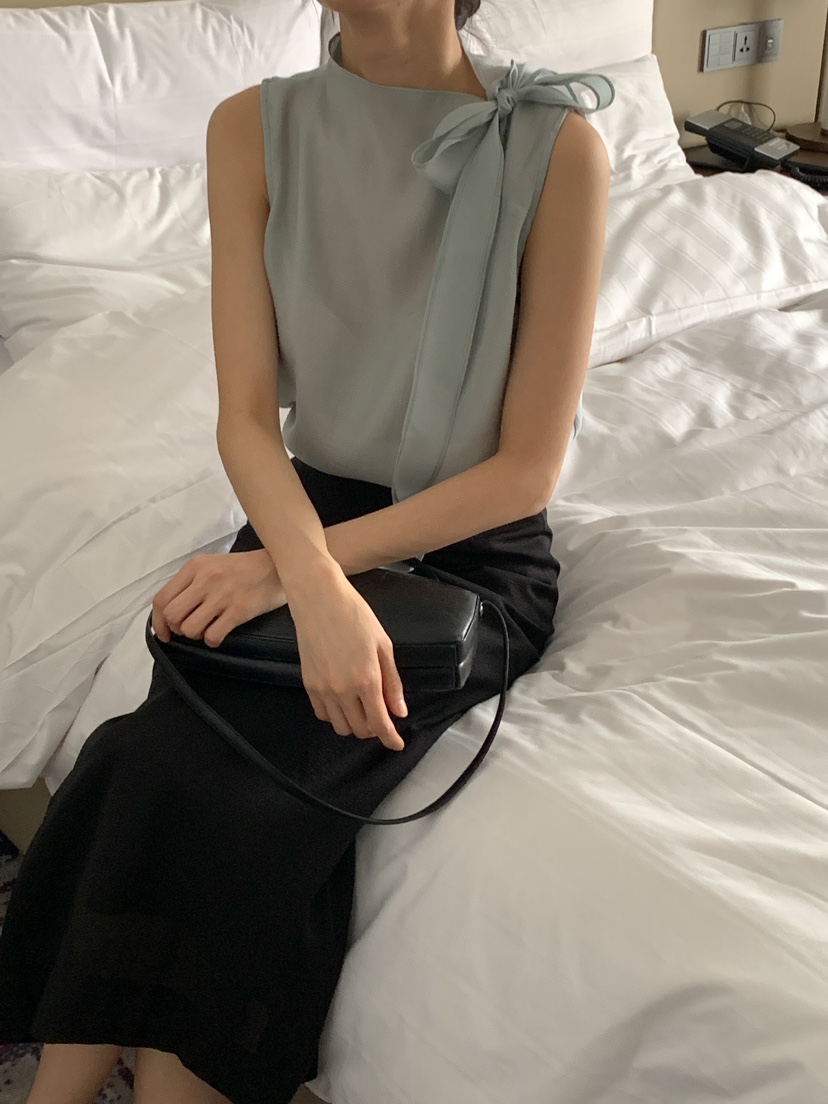 FRILL-T/DADA東大門實拍女裝新品時尚26春夏休閑吊帶背心FRILL-T/DADA吊帶/背心