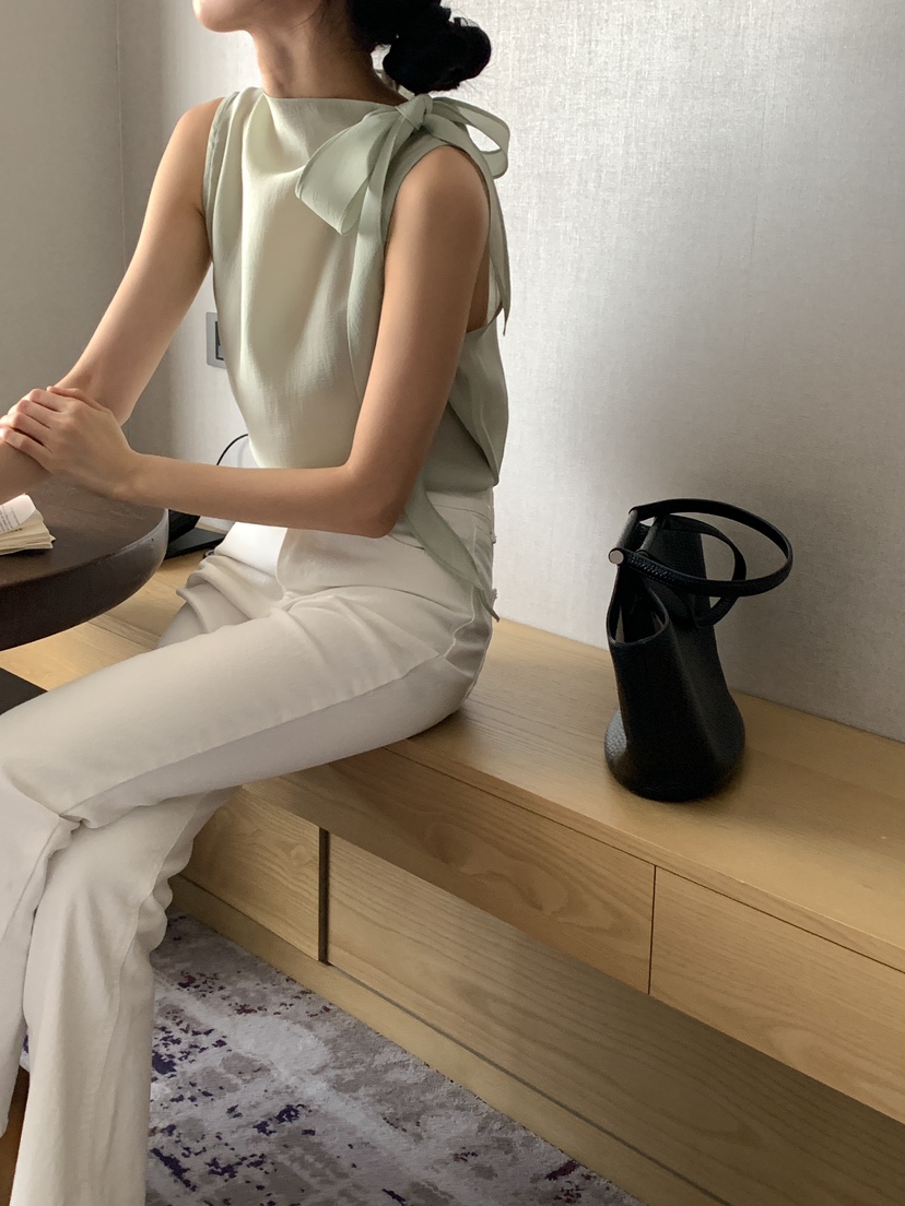 FRILL-T/DADA東大門實拍女裝新品時尚26春夏休閑吊帶背心FRILL-T/DADA吊帶/背心