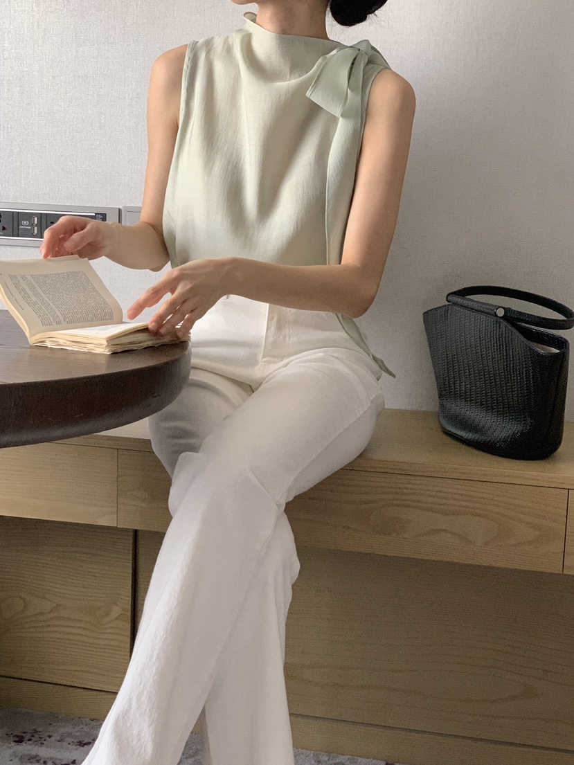 FRILL-T/DADA東大門實拍女裝新品時尚26春夏休閑吊帶背心FRILL-T/DADA吊帶/背心