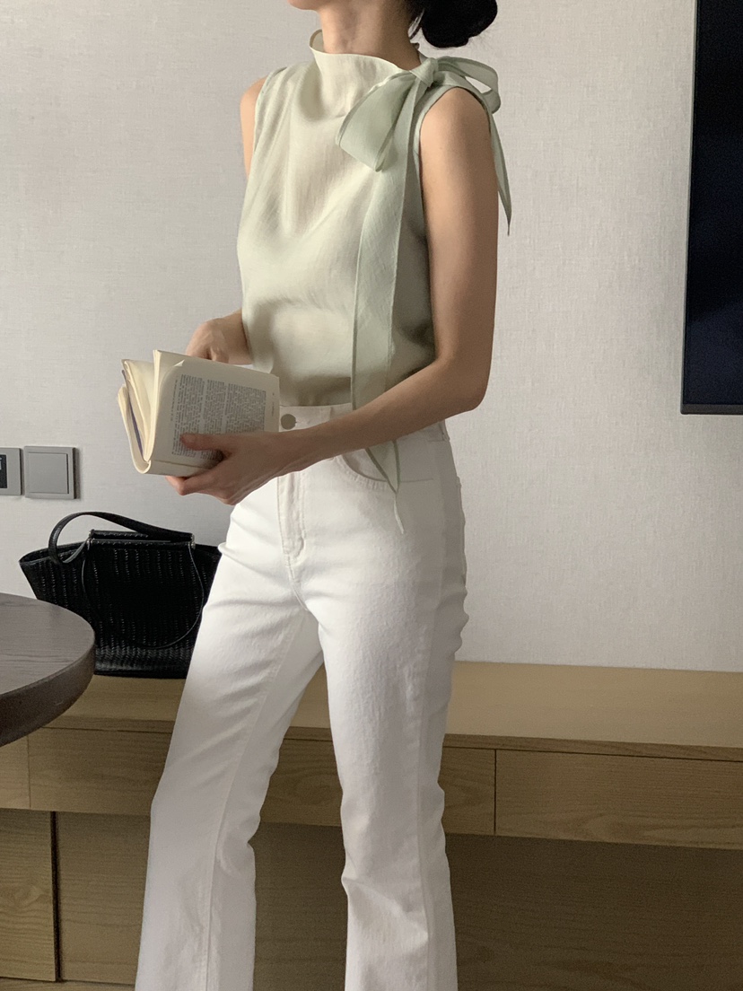 FRILL-T/DADA東大門實拍女裝新品時尚26春夏休閑吊帶背心FRILL-T/DADA吊帶/背心