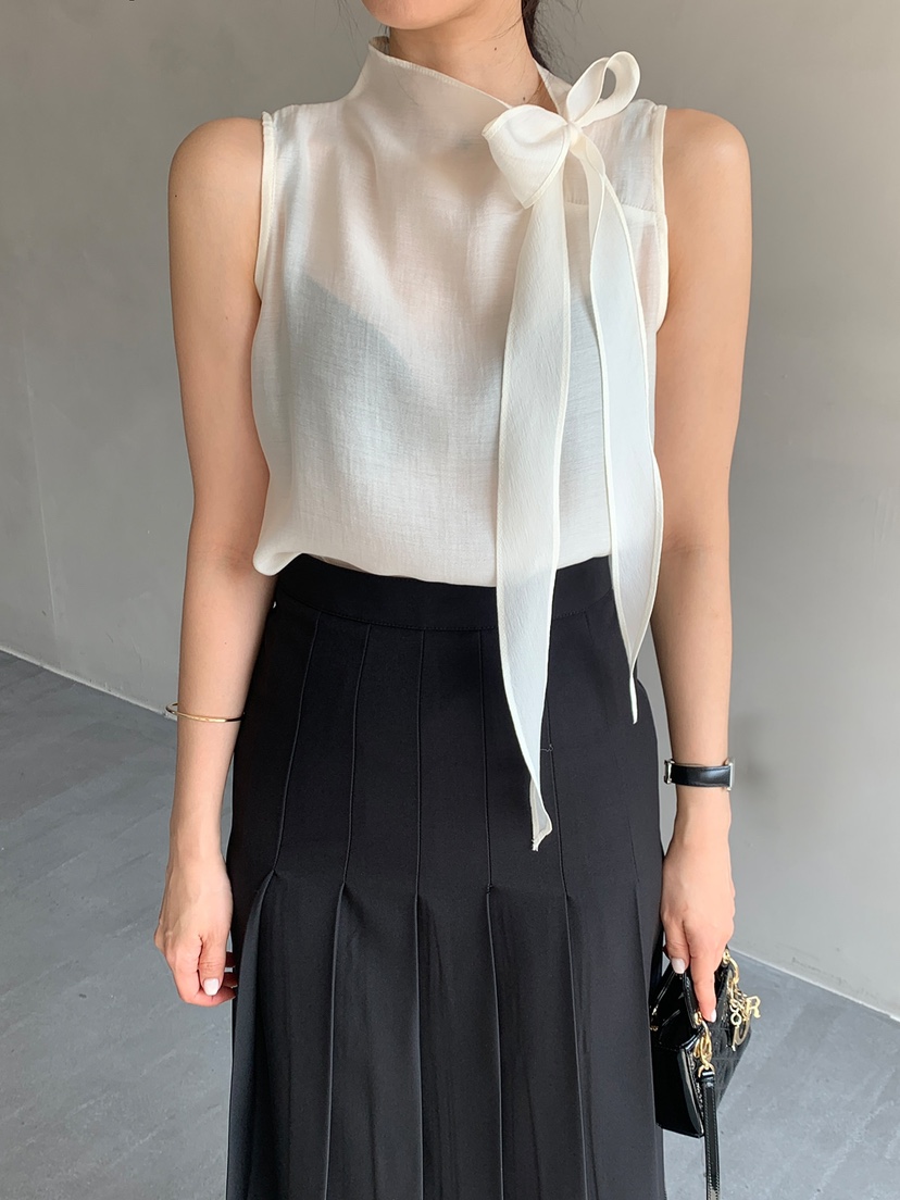 FRILL-T/DADA東大門實拍女裝新品時尚26春夏休閑吊帶背心FRILL-T/DADA吊帶/背心圖色1